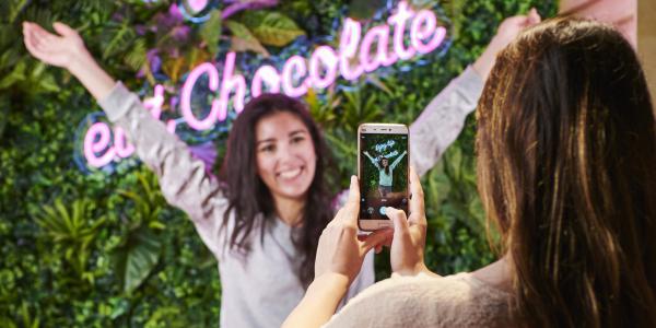 Selfiebox at Chocolate Nation