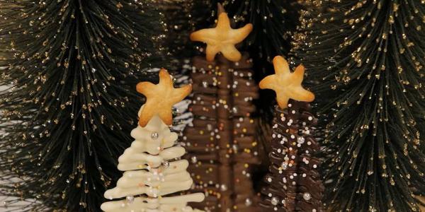 Recept chocolade kerstboompjes