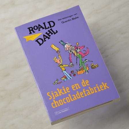 Boek Sjakie en de chocoladefabriek, Roald Dahl