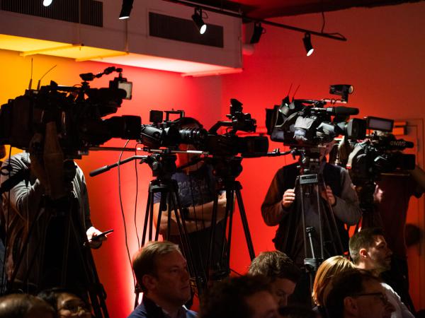 Ook geschikt voor persconferenties vanuit Antwerpen