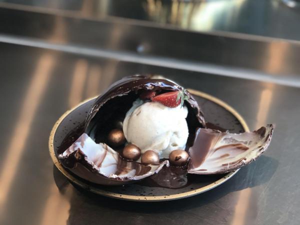 Dessert: Chocolate Magic Ball